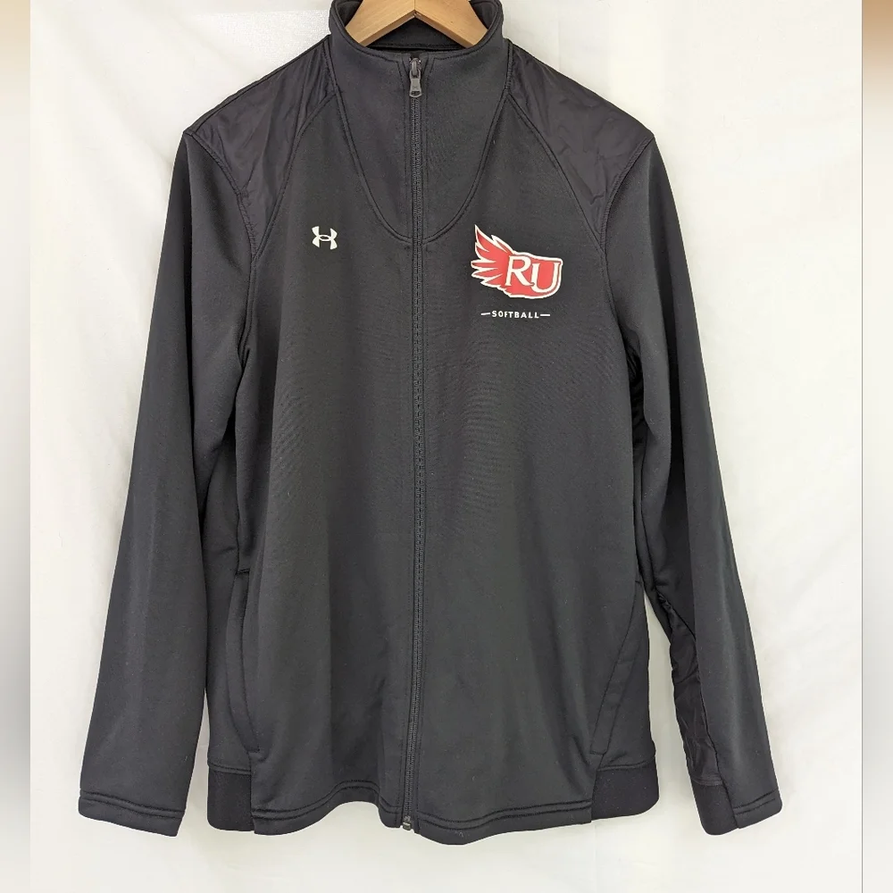 NWT Under Armour UA Rochester University Softball MI college zip up